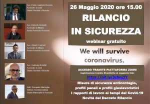 RILANCIO IN SICUREZZA